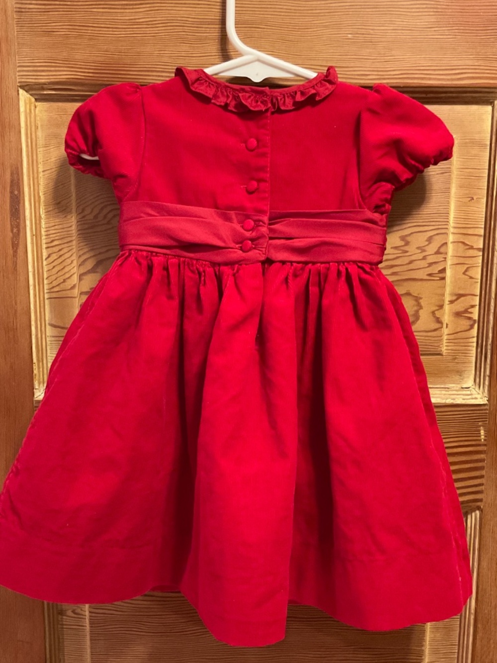 Ralph Lauren red holiday Christmas dress - Picture 4 of 10